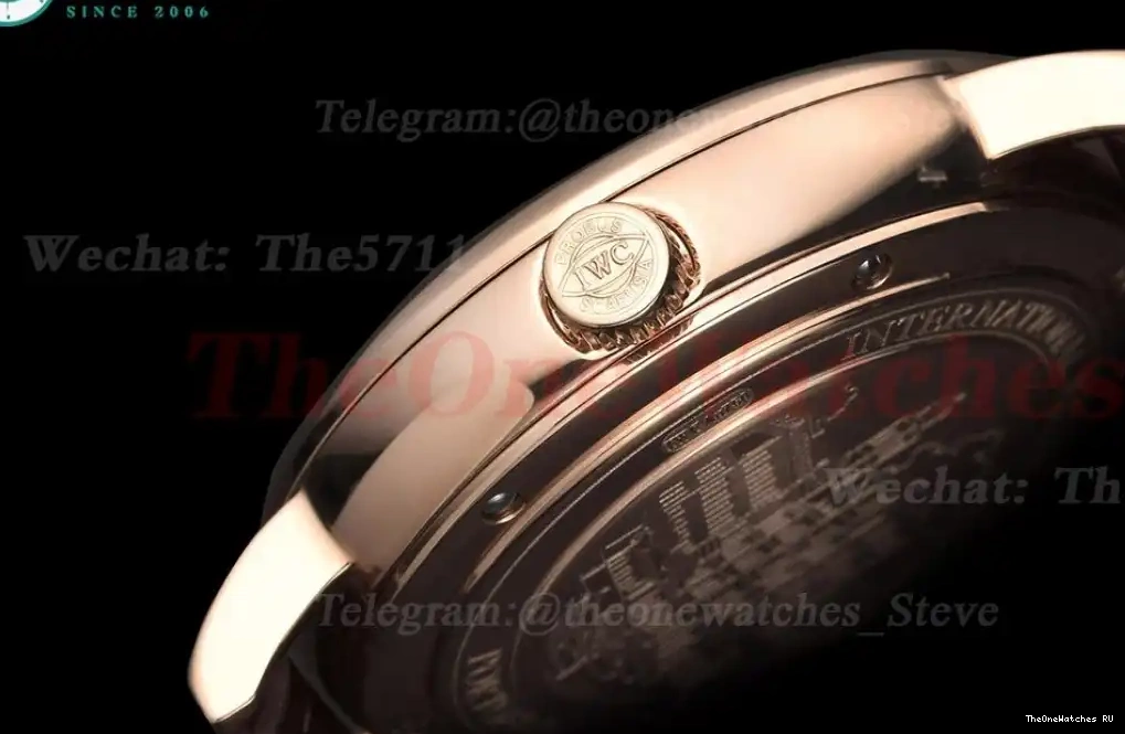 LE 40mm GDF Portofino MY8215 Grey RG Dial 0517